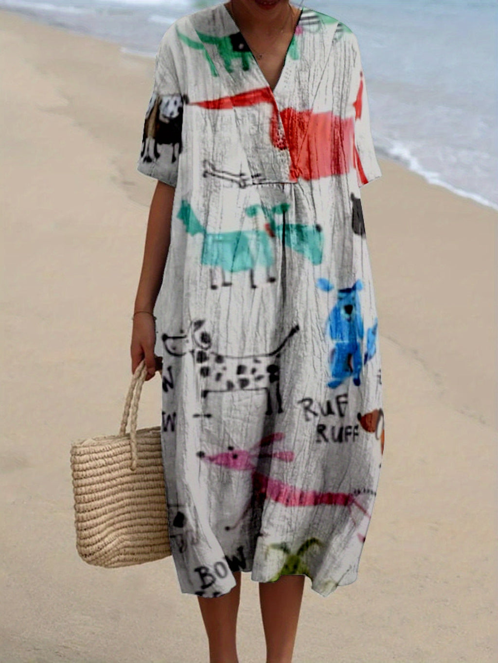 Kiara｜Printed Dress