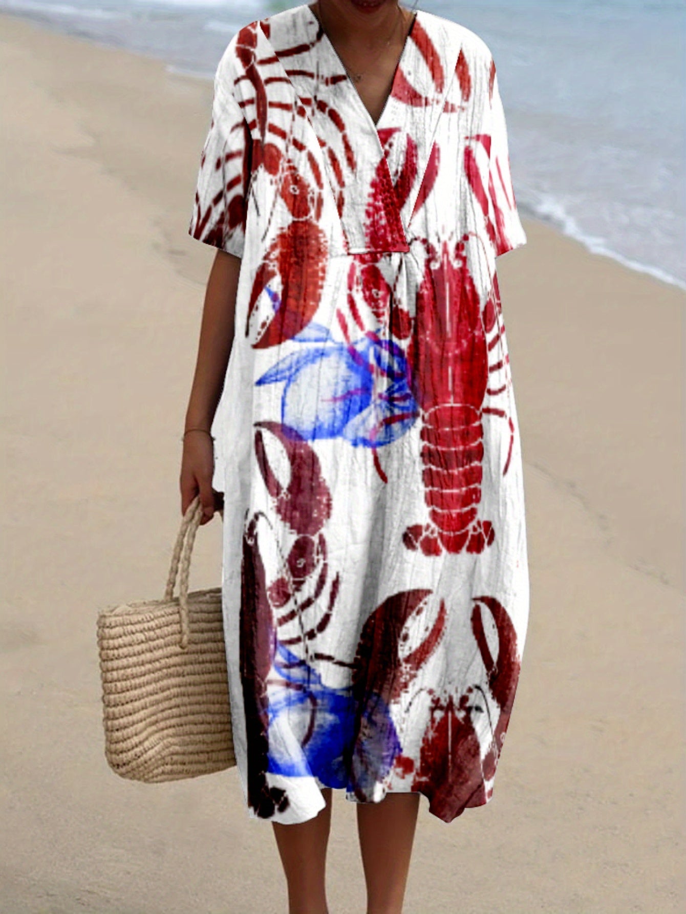 Nerea｜Printed Dress