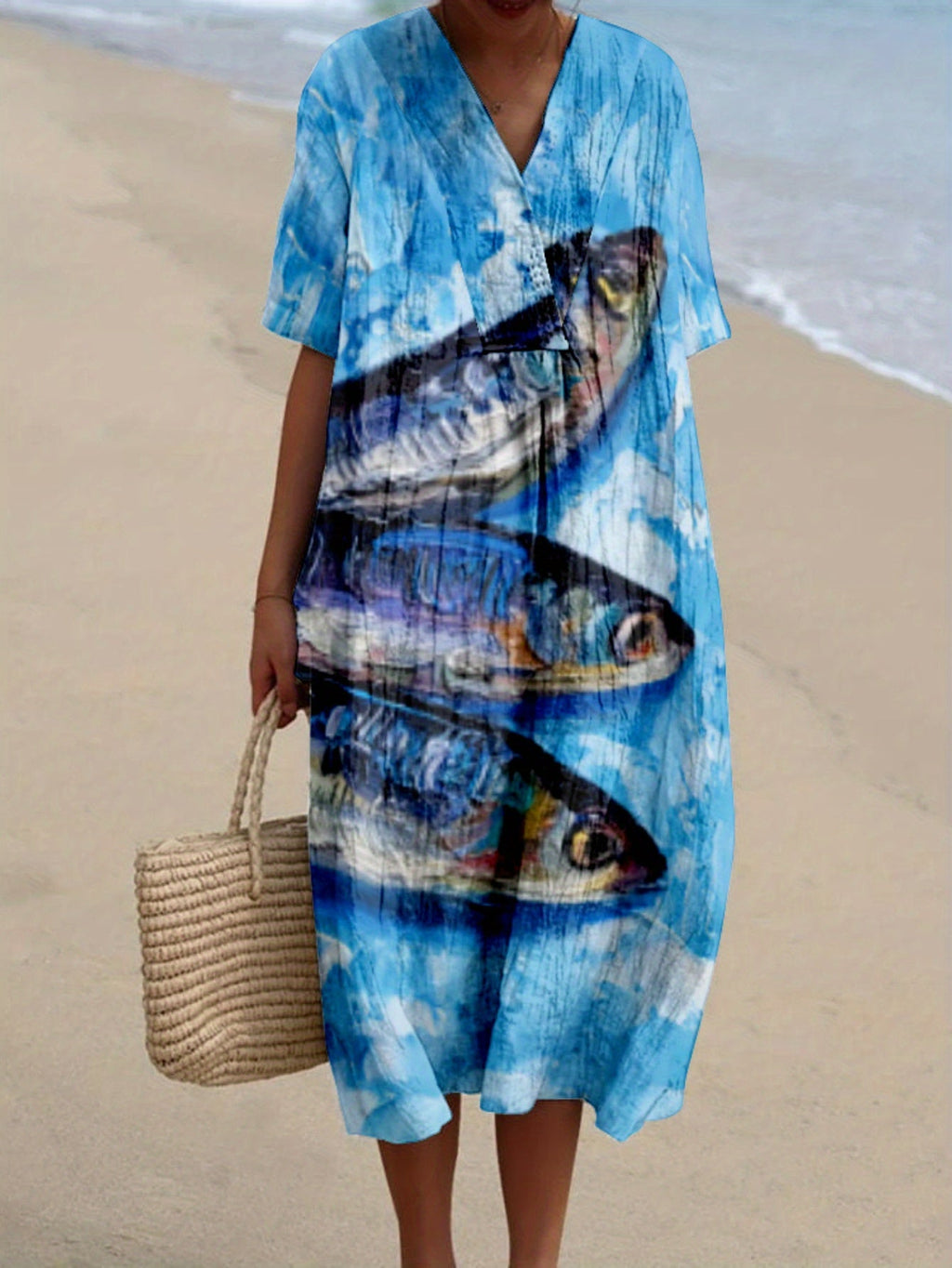 Nerea｜Printed Dress