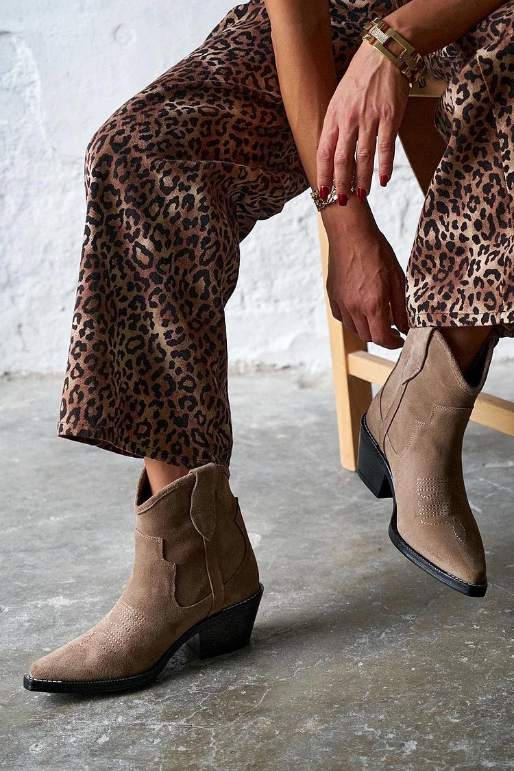 Margot™ | Minimalist Suede Boots