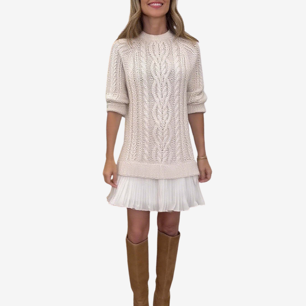 Gaëlle | Knit Sweater Dress