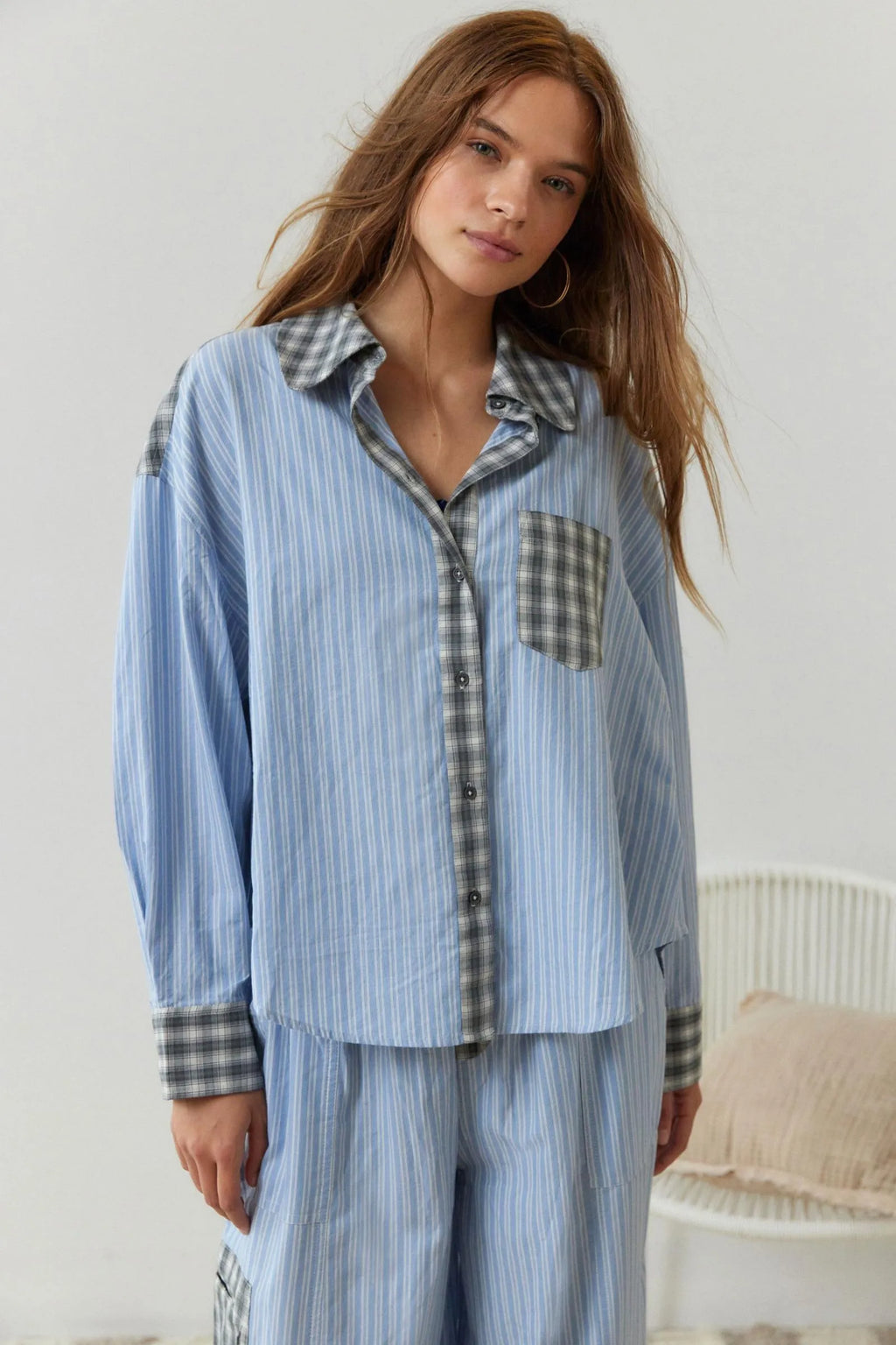 Sophie™ | Two-Piece Checked Pyjama