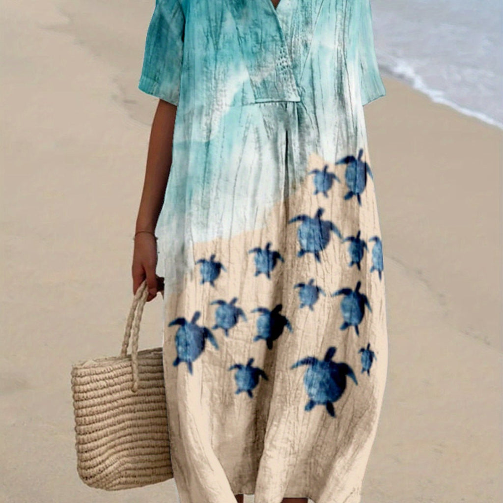 Kiara｜Printed Dress