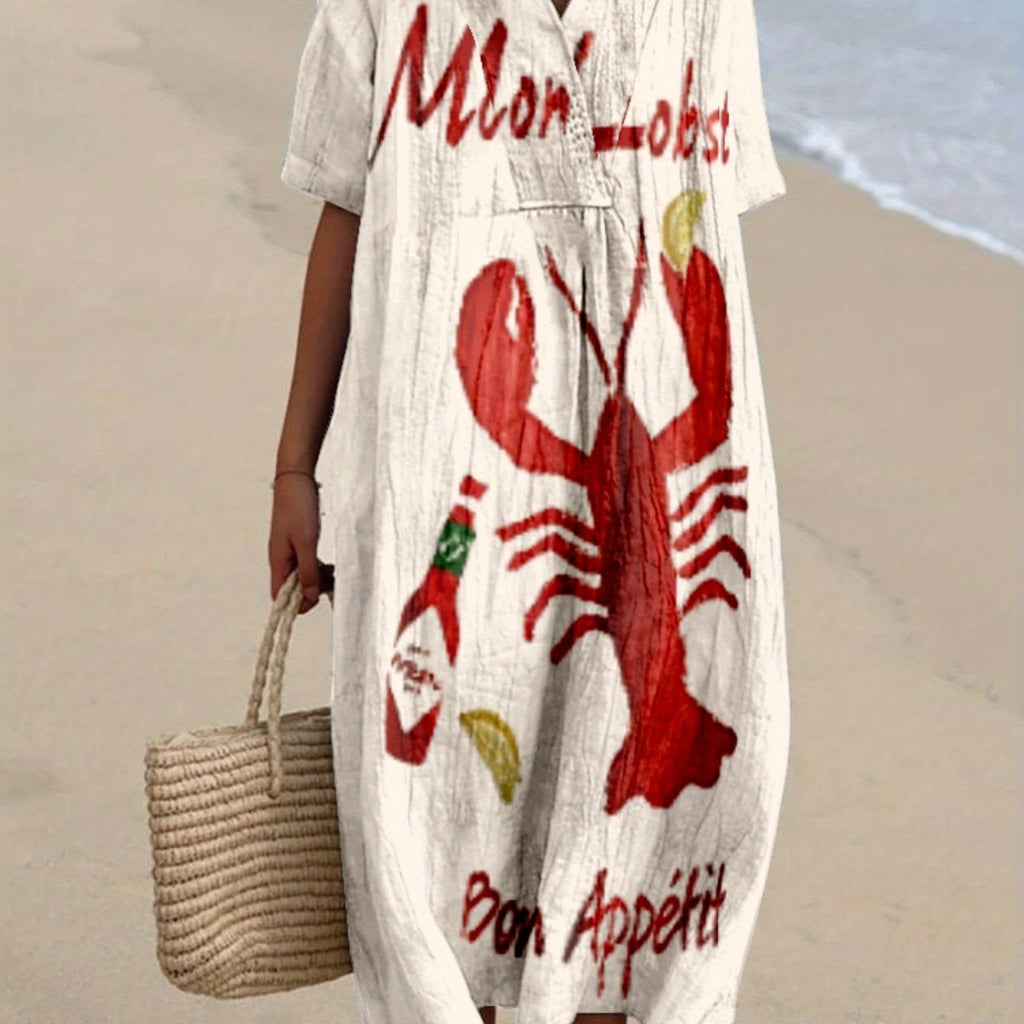 Martína｜Printed Dress