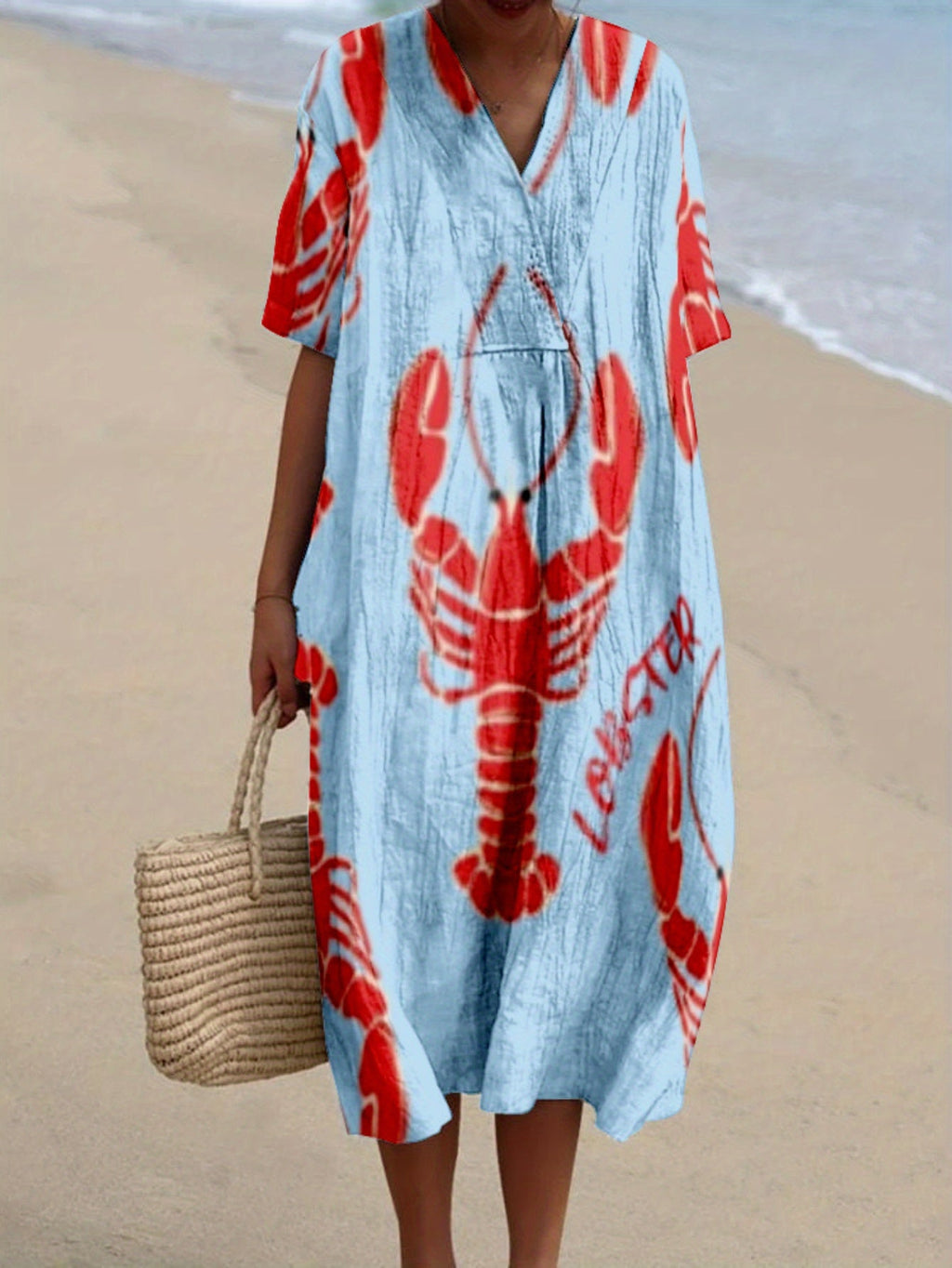 Nerea｜Printed Dress