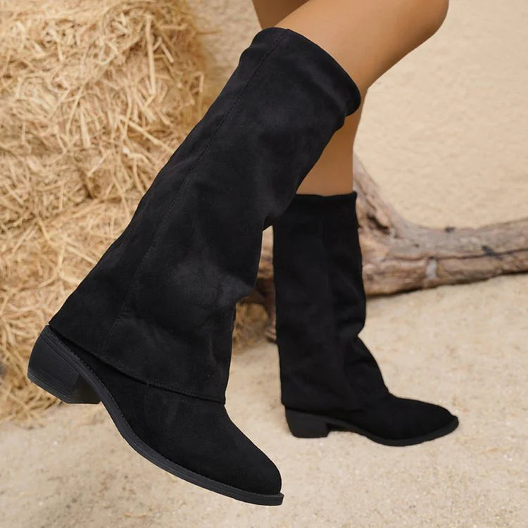 Noémie™ | Suede Knee-High Boots