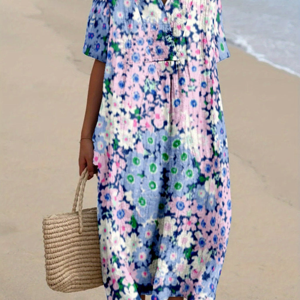 Aurora | Printed Dress