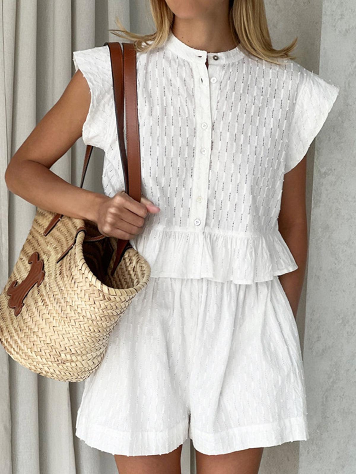 Short Sleeve Shorts Set