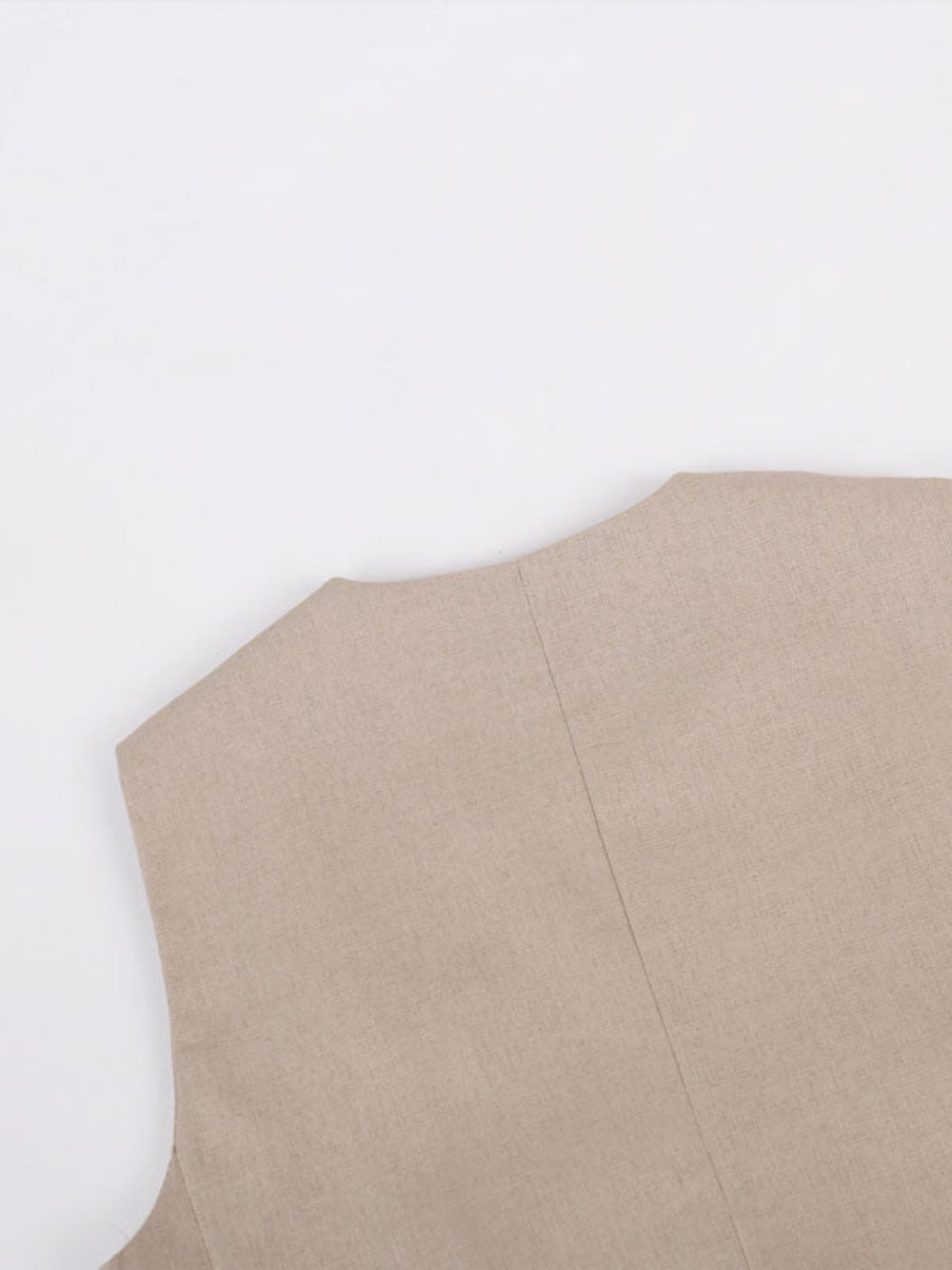 V-Neck Pleated Wide-Leg Trousers Two-Piece Set