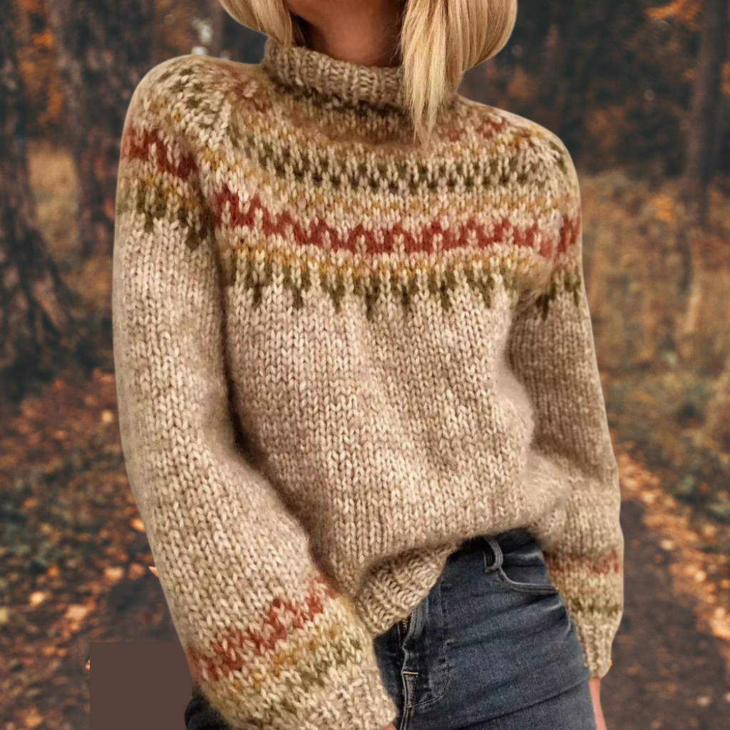 Astrid™ | Women's Nordic Knit Jumper