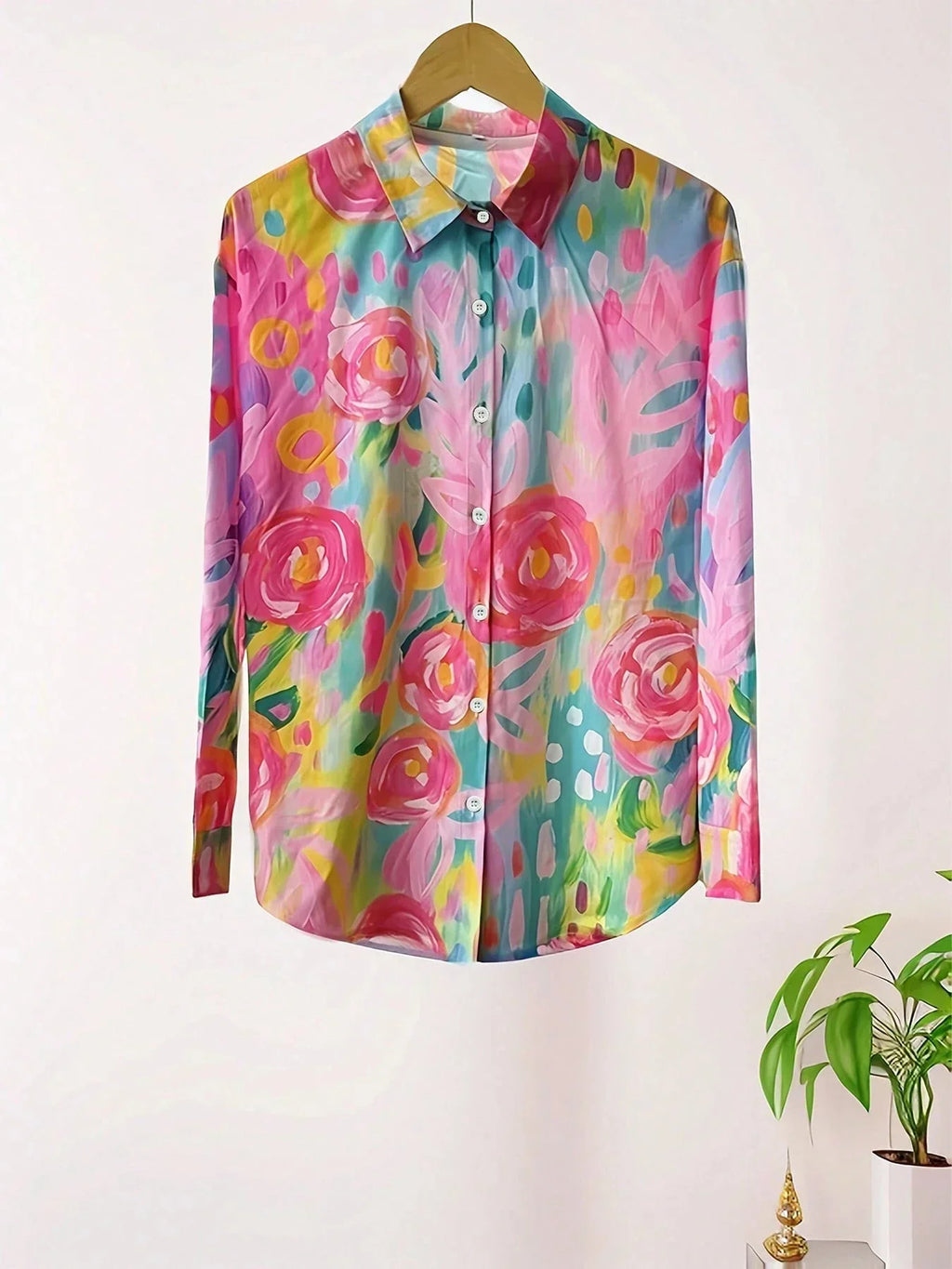 Astrid | Colourful Pattern Blouse