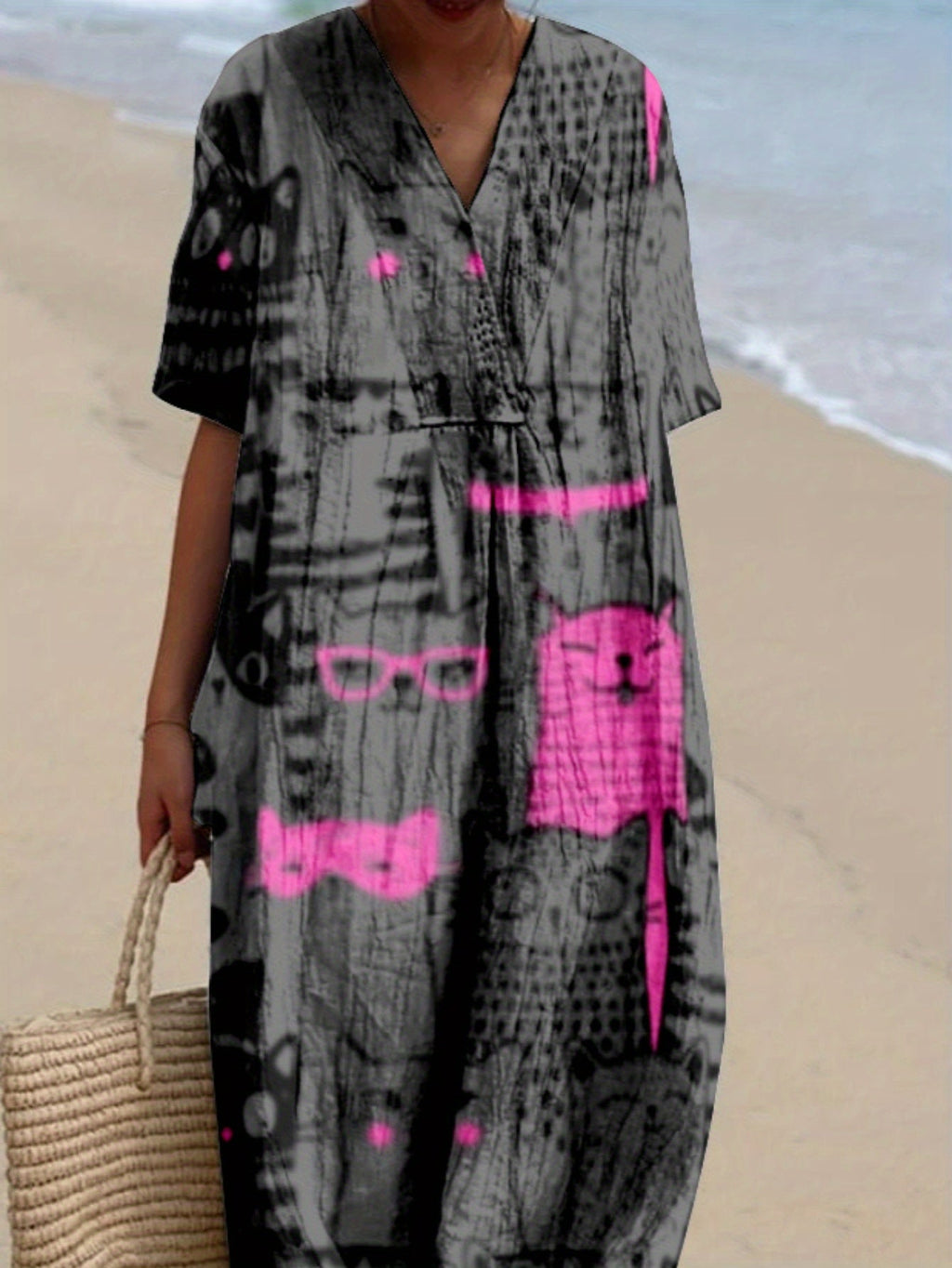 Martína｜Printed Dress