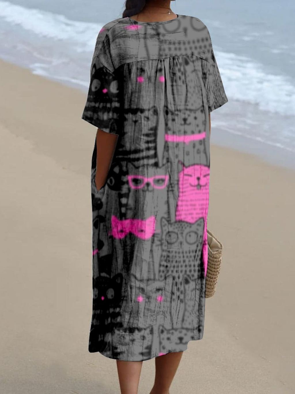 Martína｜Printed Dress