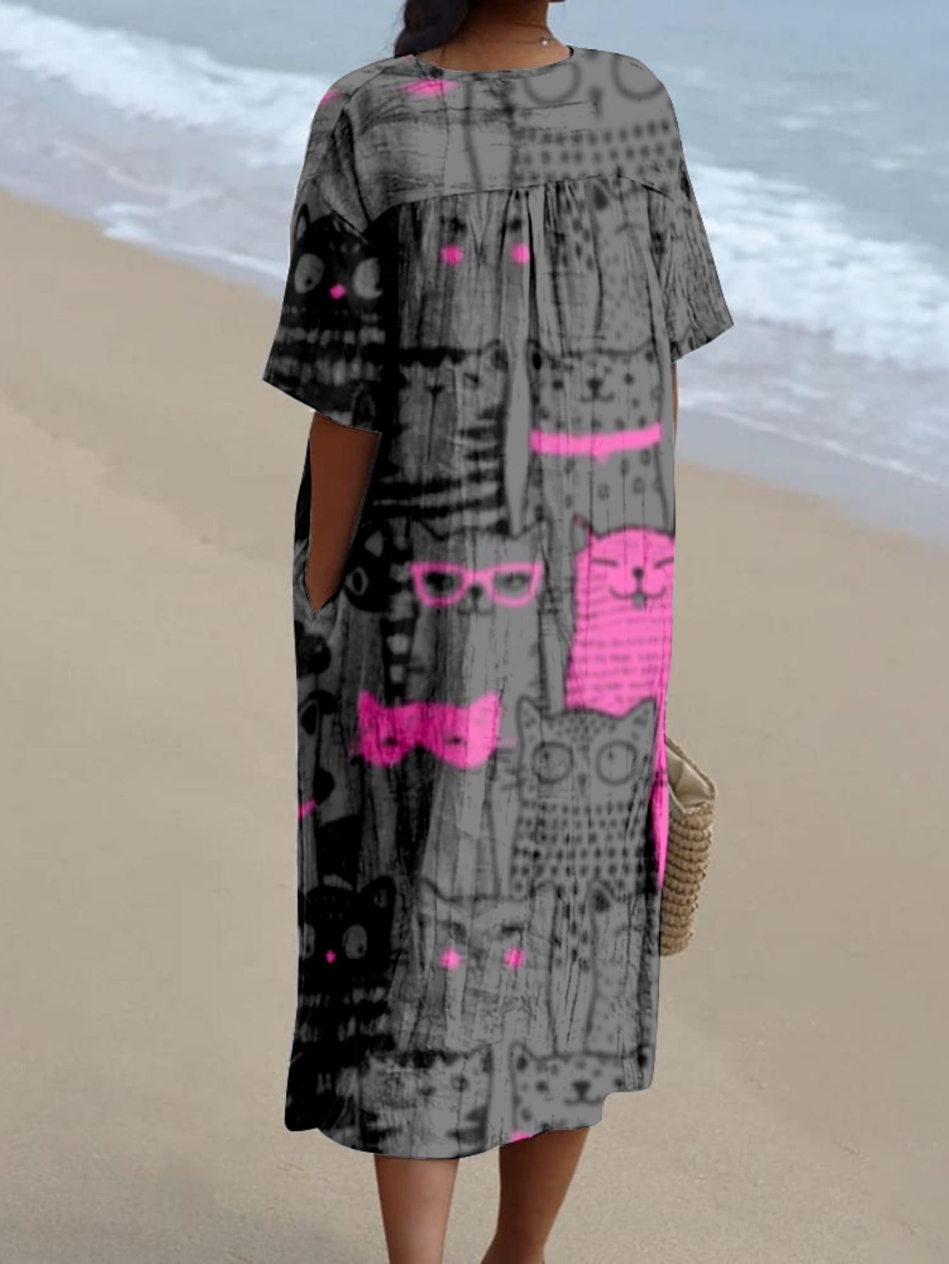 Martína｜Printed Dress