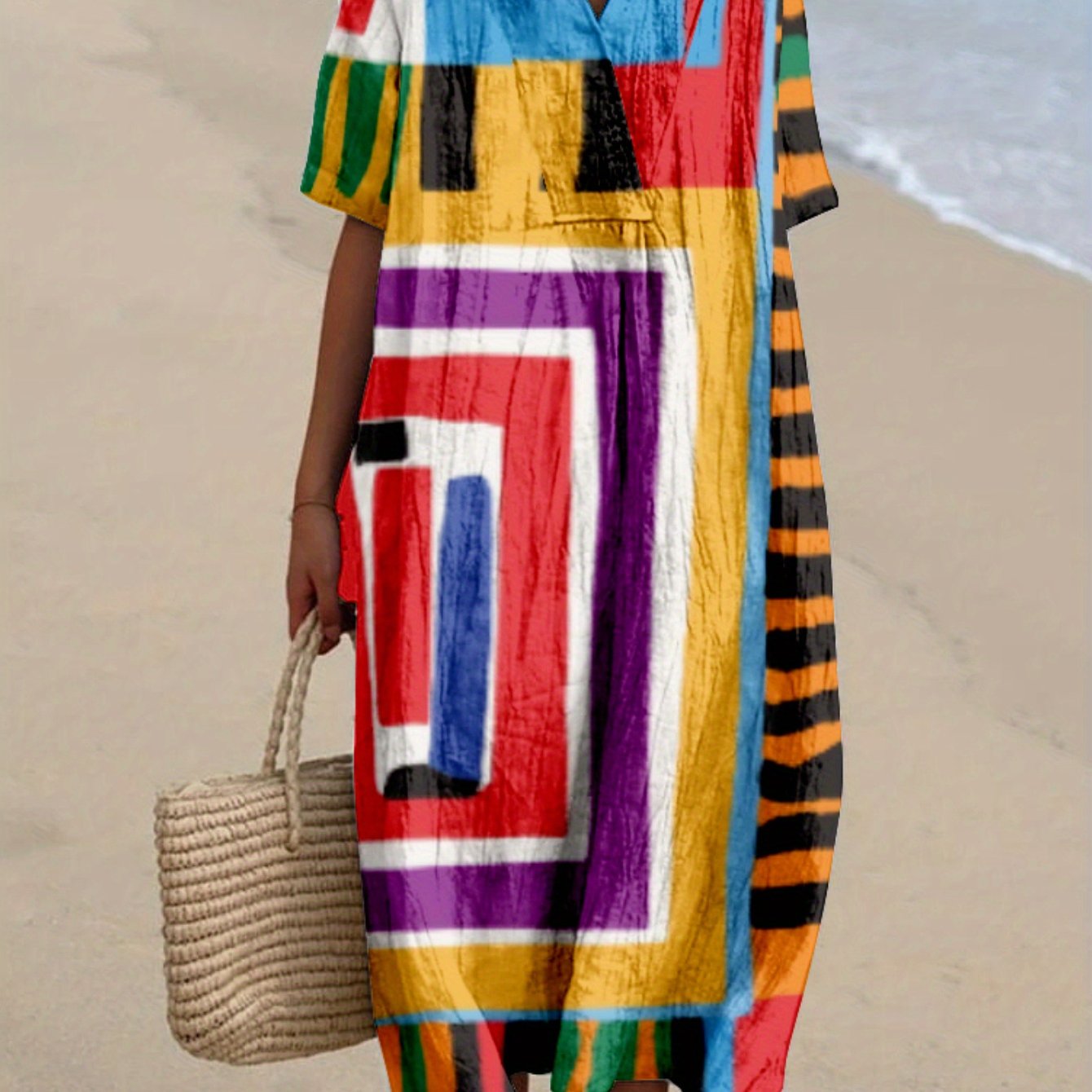 Nerea｜Printed Dress