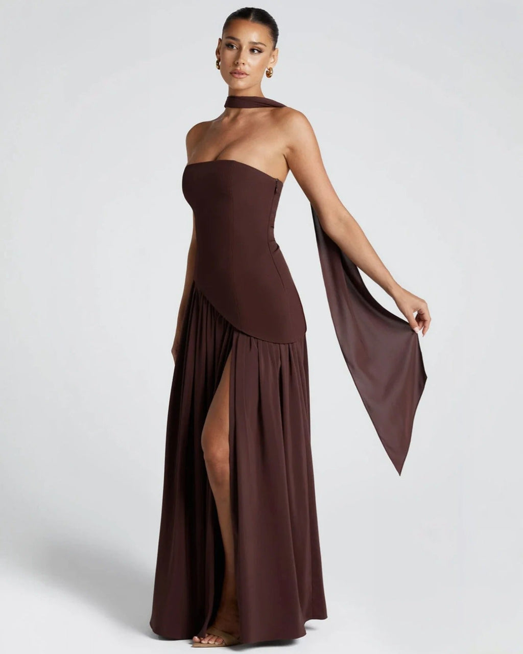 Muse™ | Chic Slit Maxi Dress