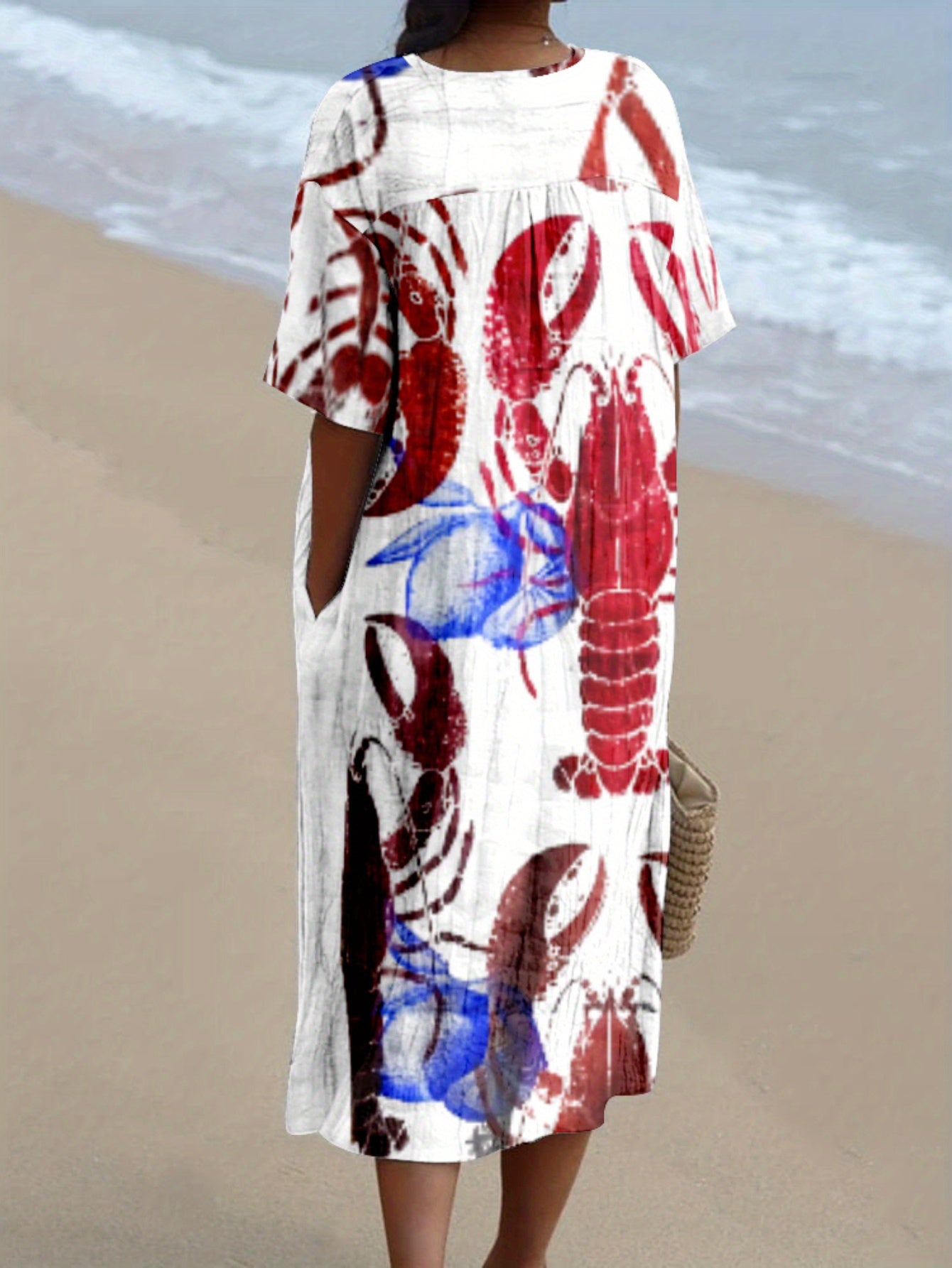 Nerea｜Printed Dress