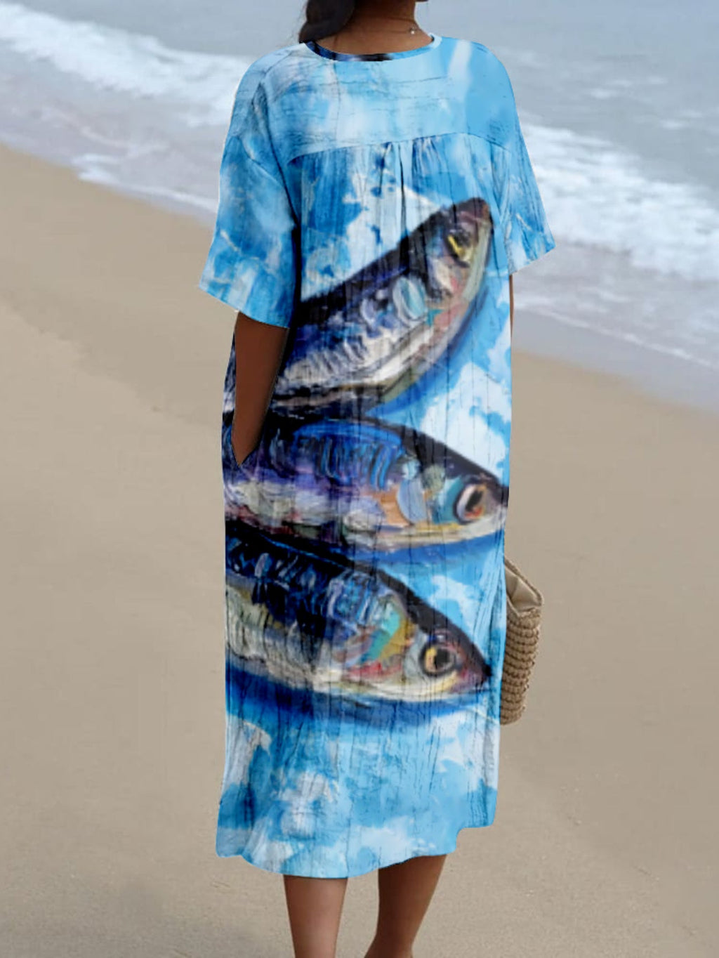 Nerea｜Printed Dress