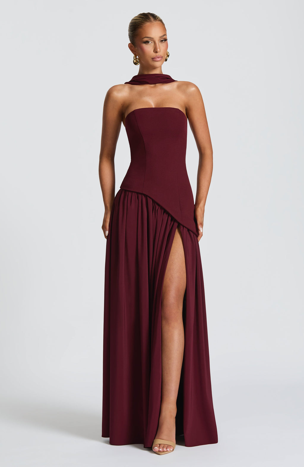 Muse™ | Chic Slit Maxi Dress