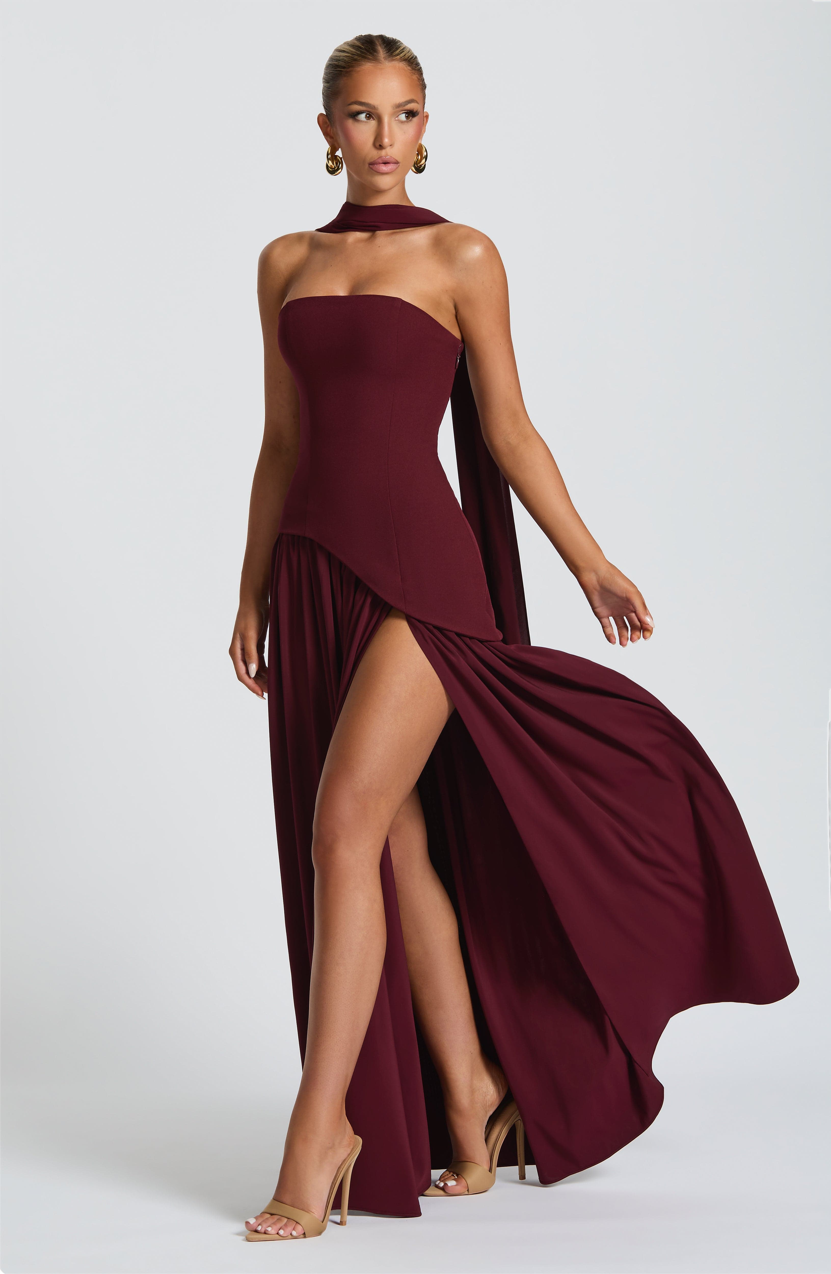 Muse™ | Chic Slit Maxi Dress