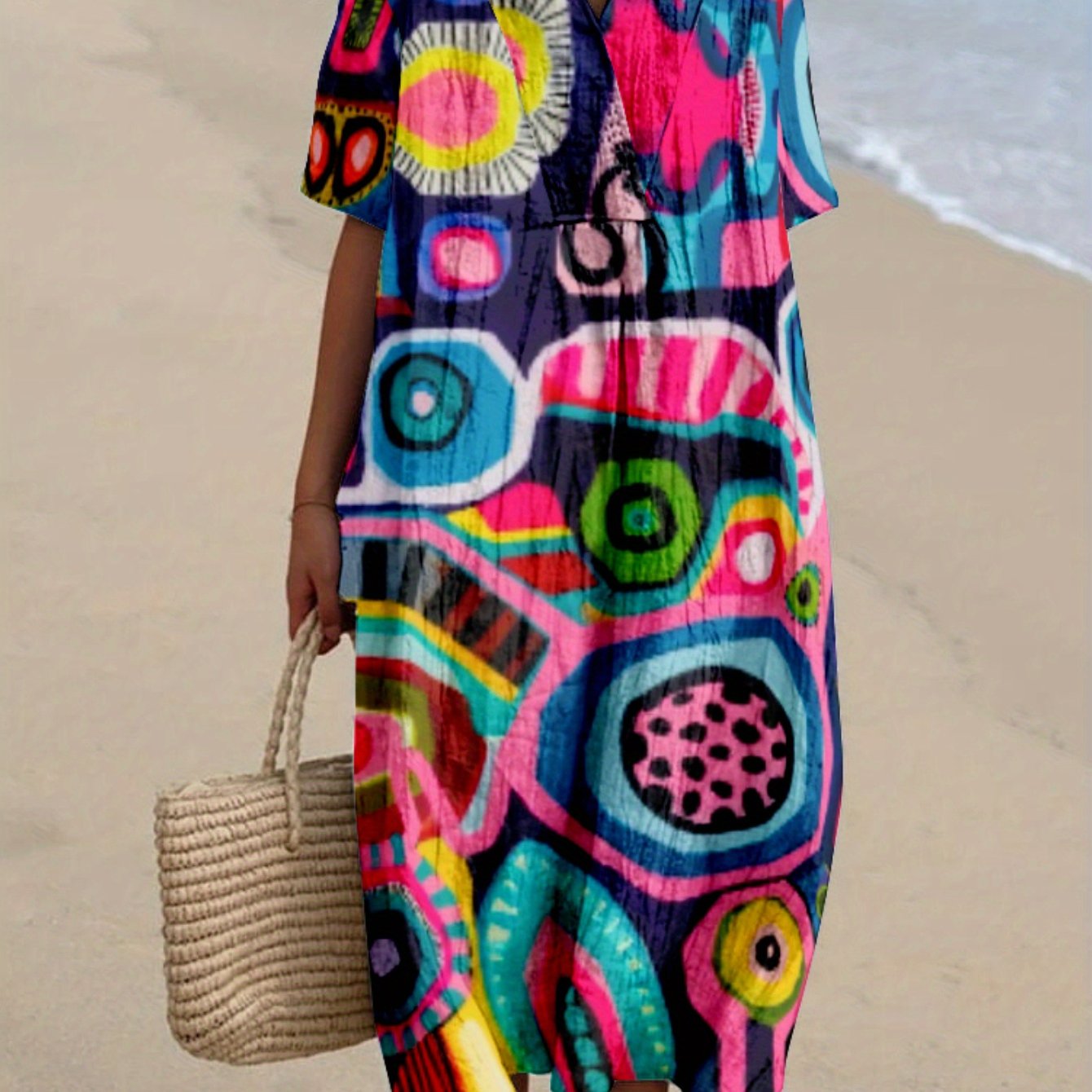 Nerea｜Printed Dress