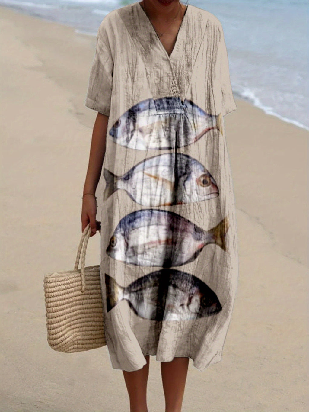 Martína｜Printed Dress