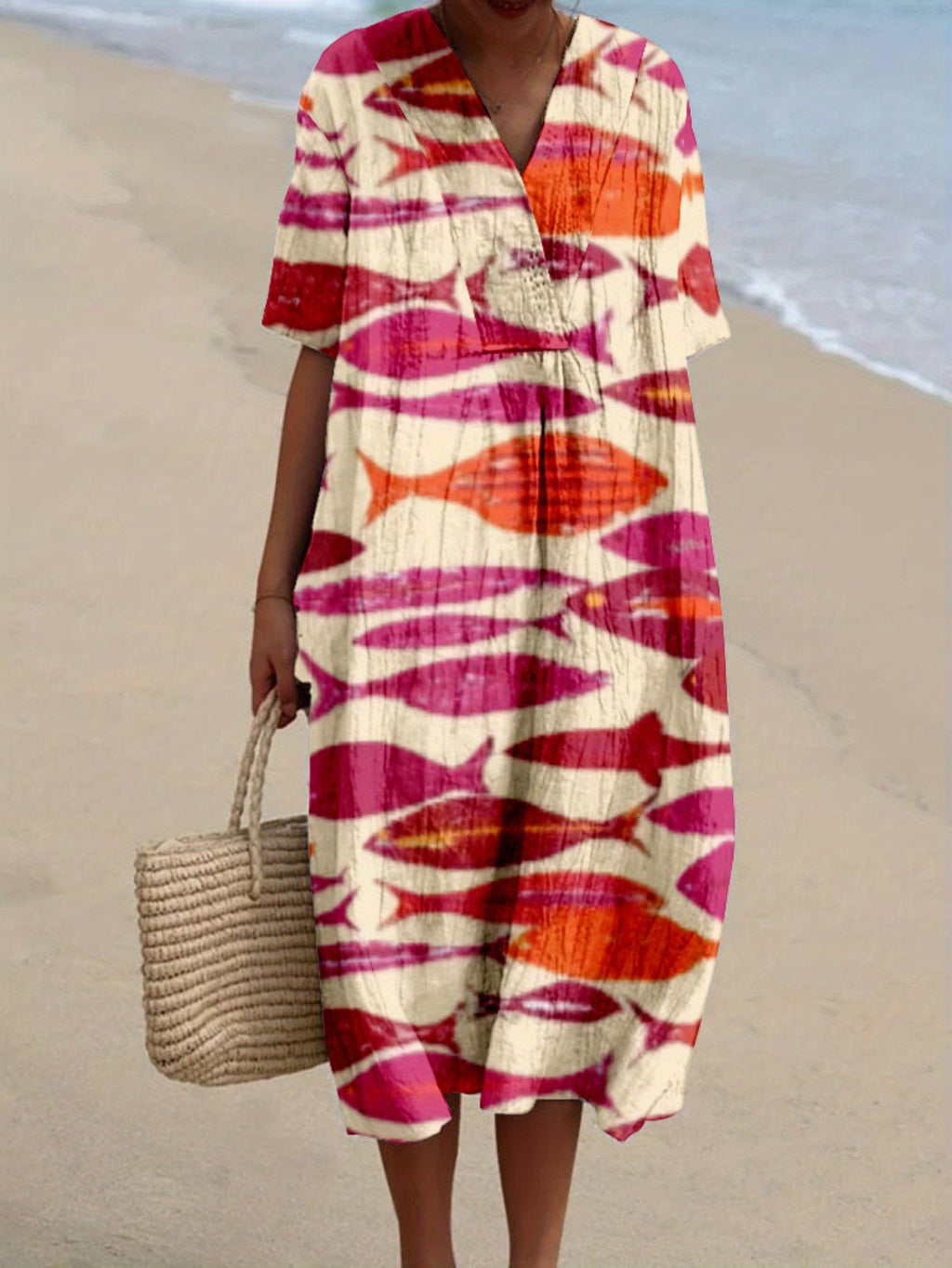 Kiara｜Printed Dress