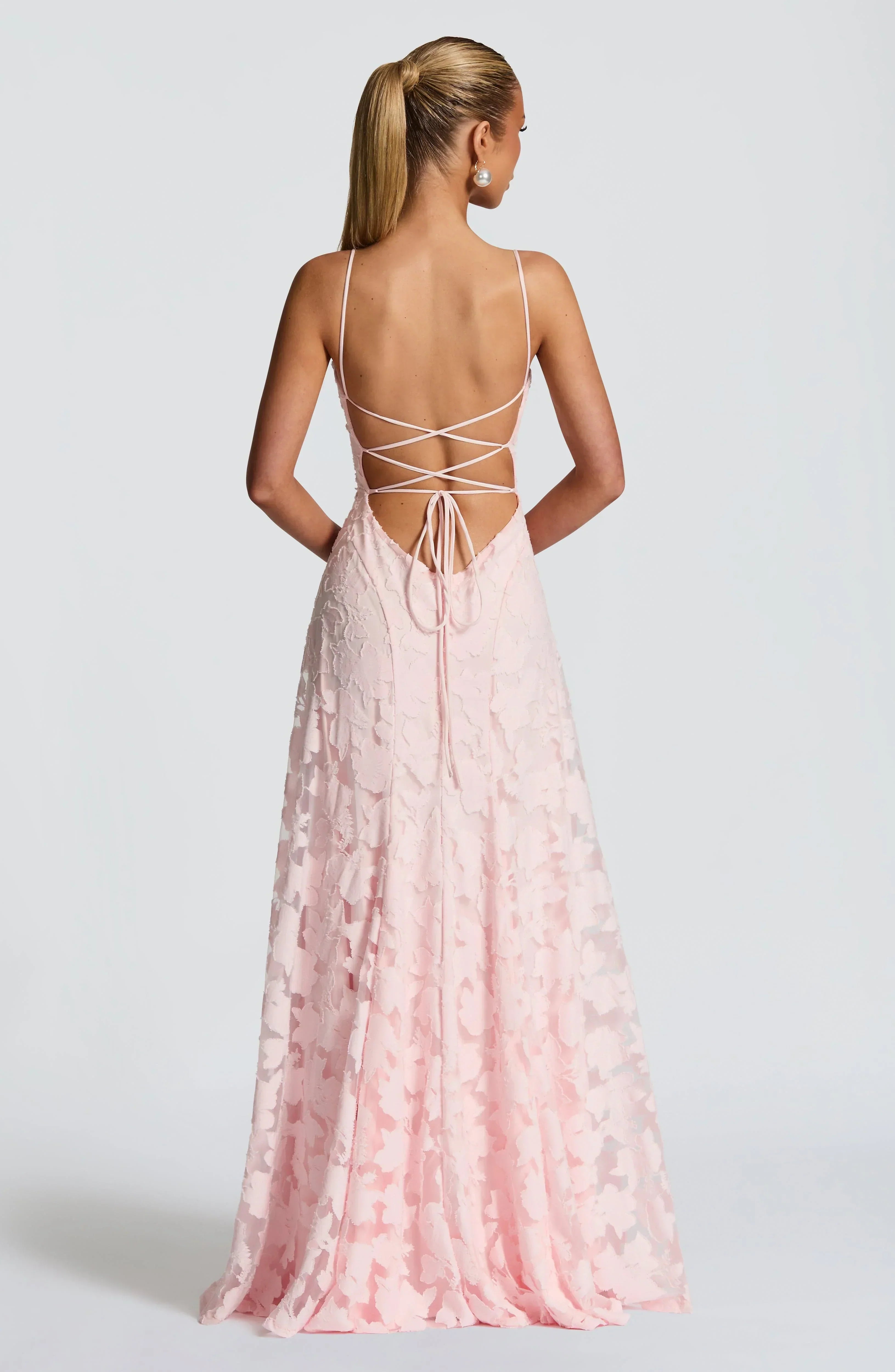 Aveline™ | Elegant Lace Corset Maxi Dress