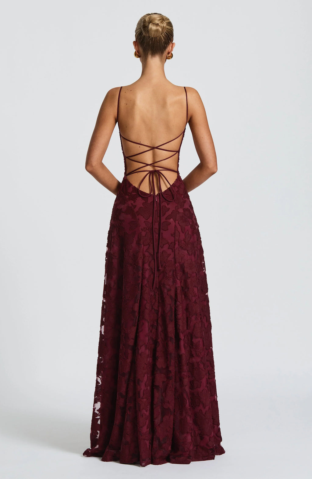 Aveline™ | Elegant Lace Corset Maxi Dress