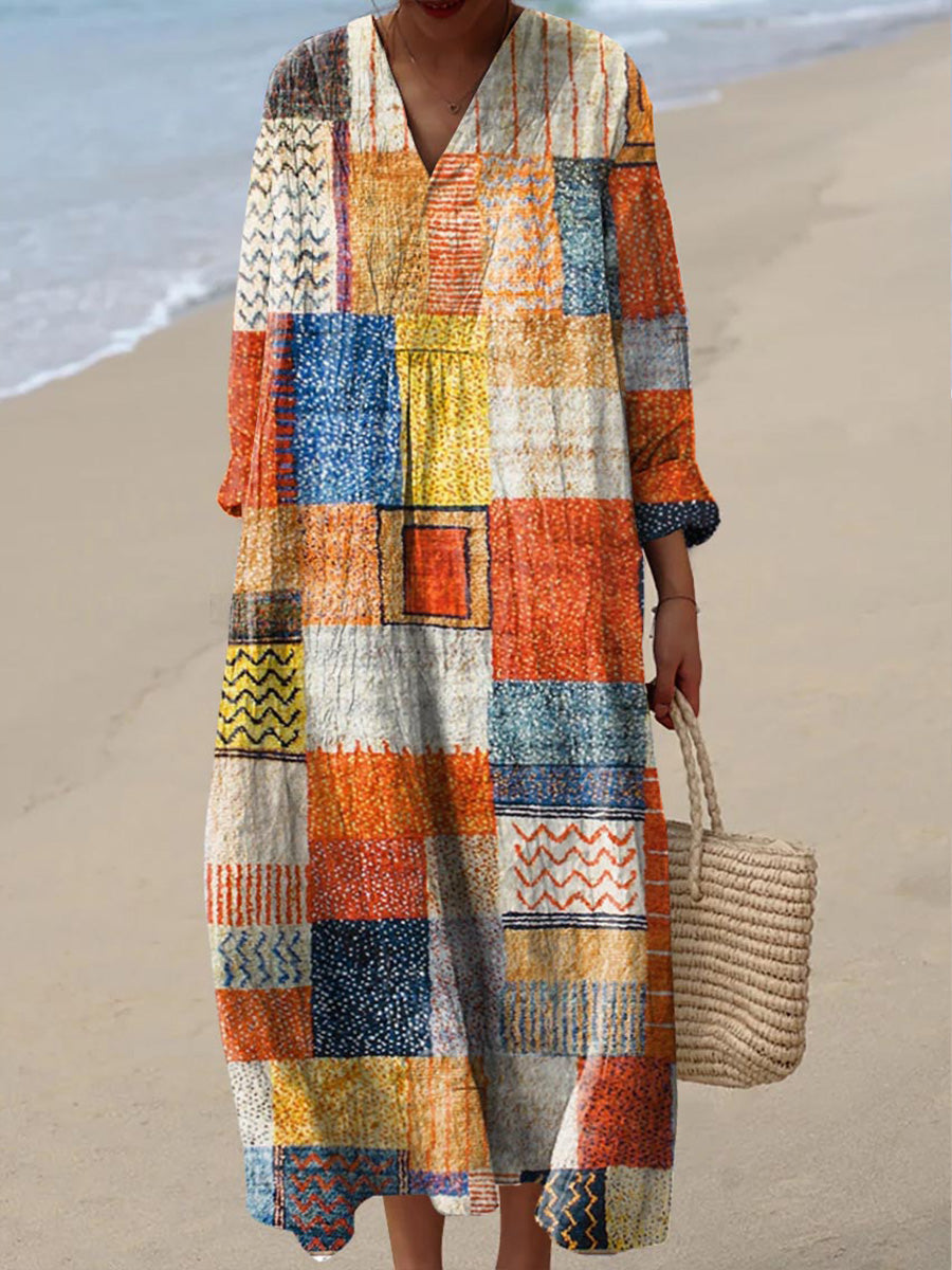 Nayla｜Printed Dress