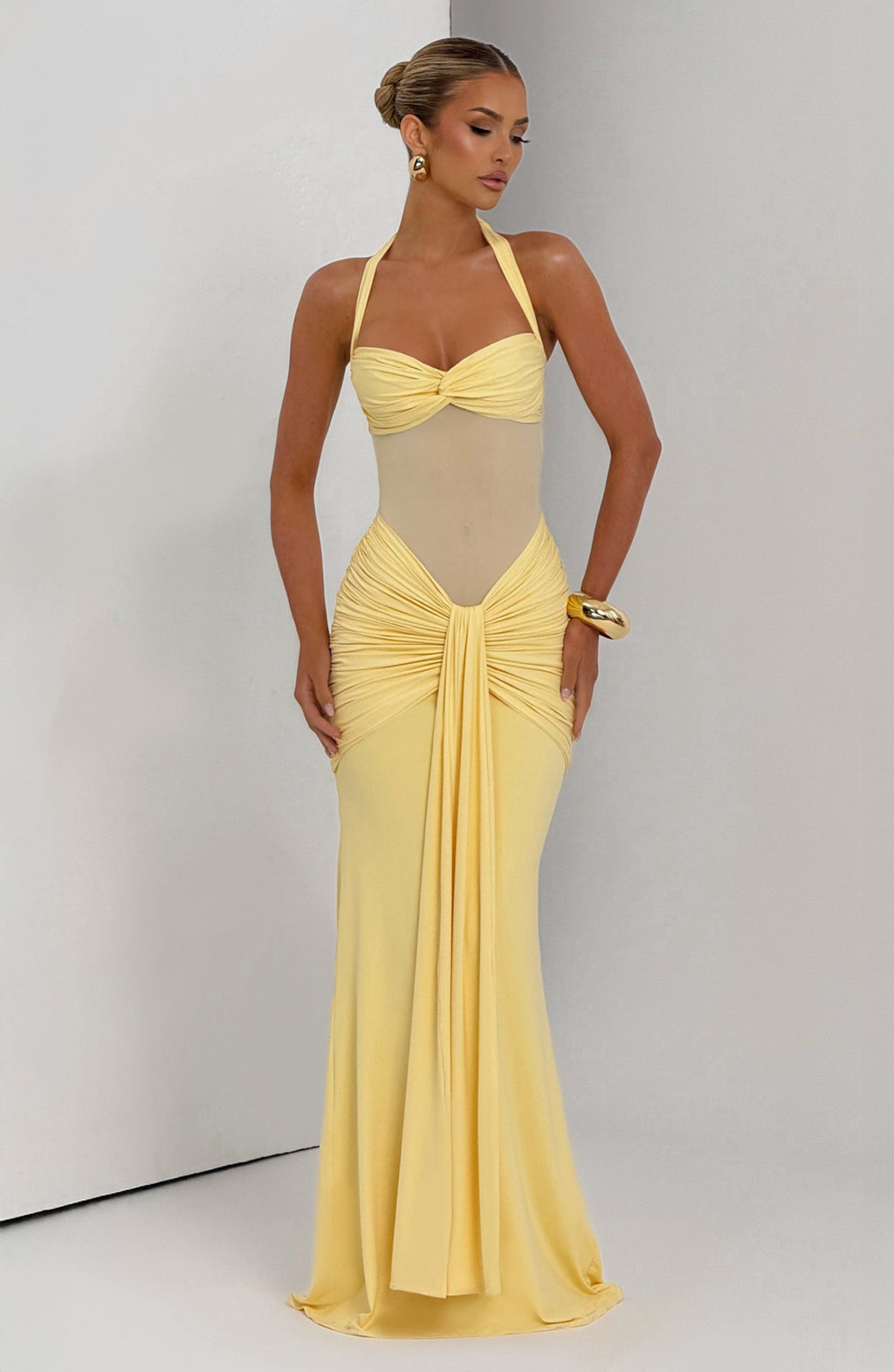 Muse™ | Maxi Dress - Lemon Yellow