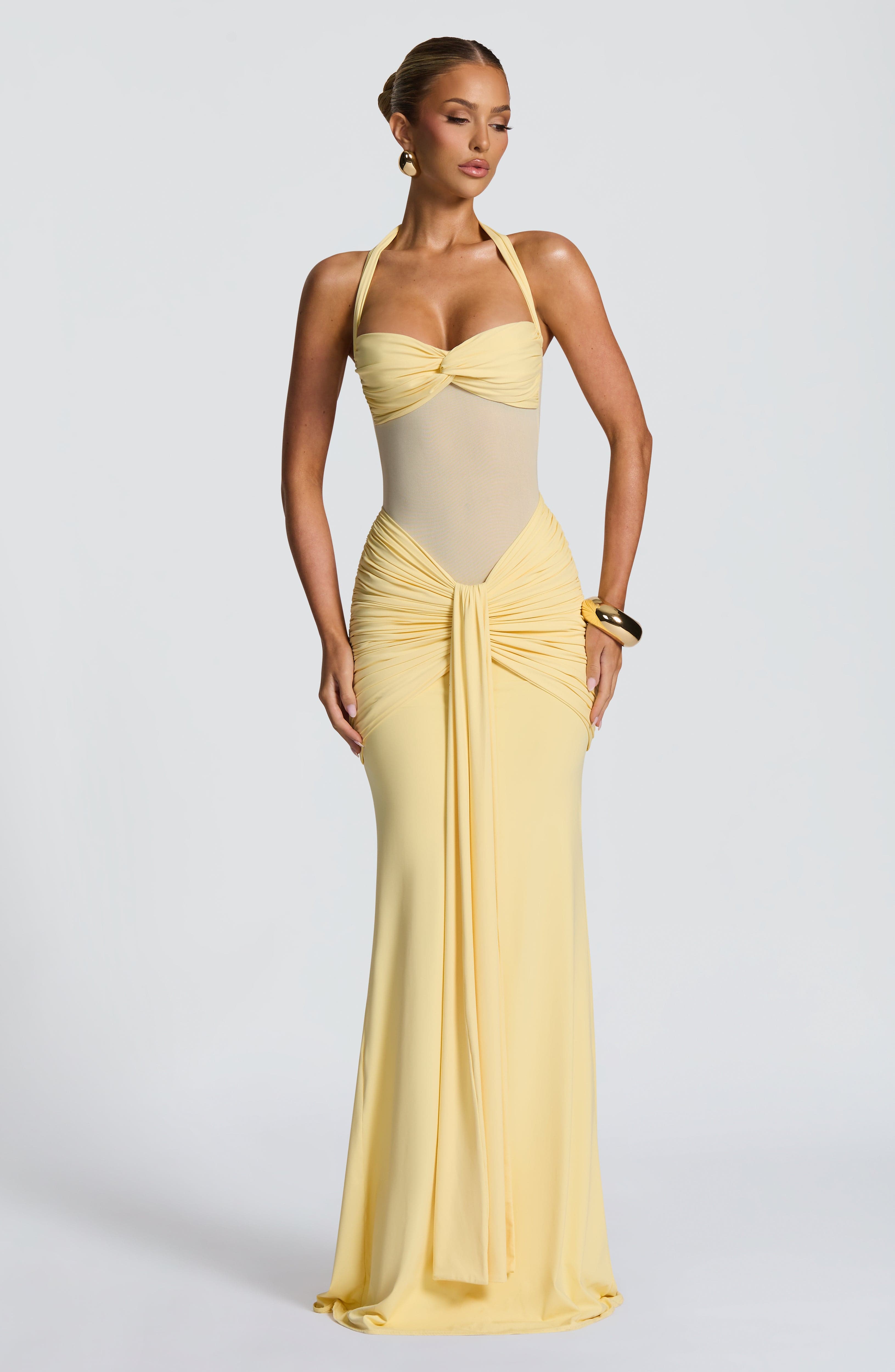 Muse™ | Maxi Dress - Lemon Yellow