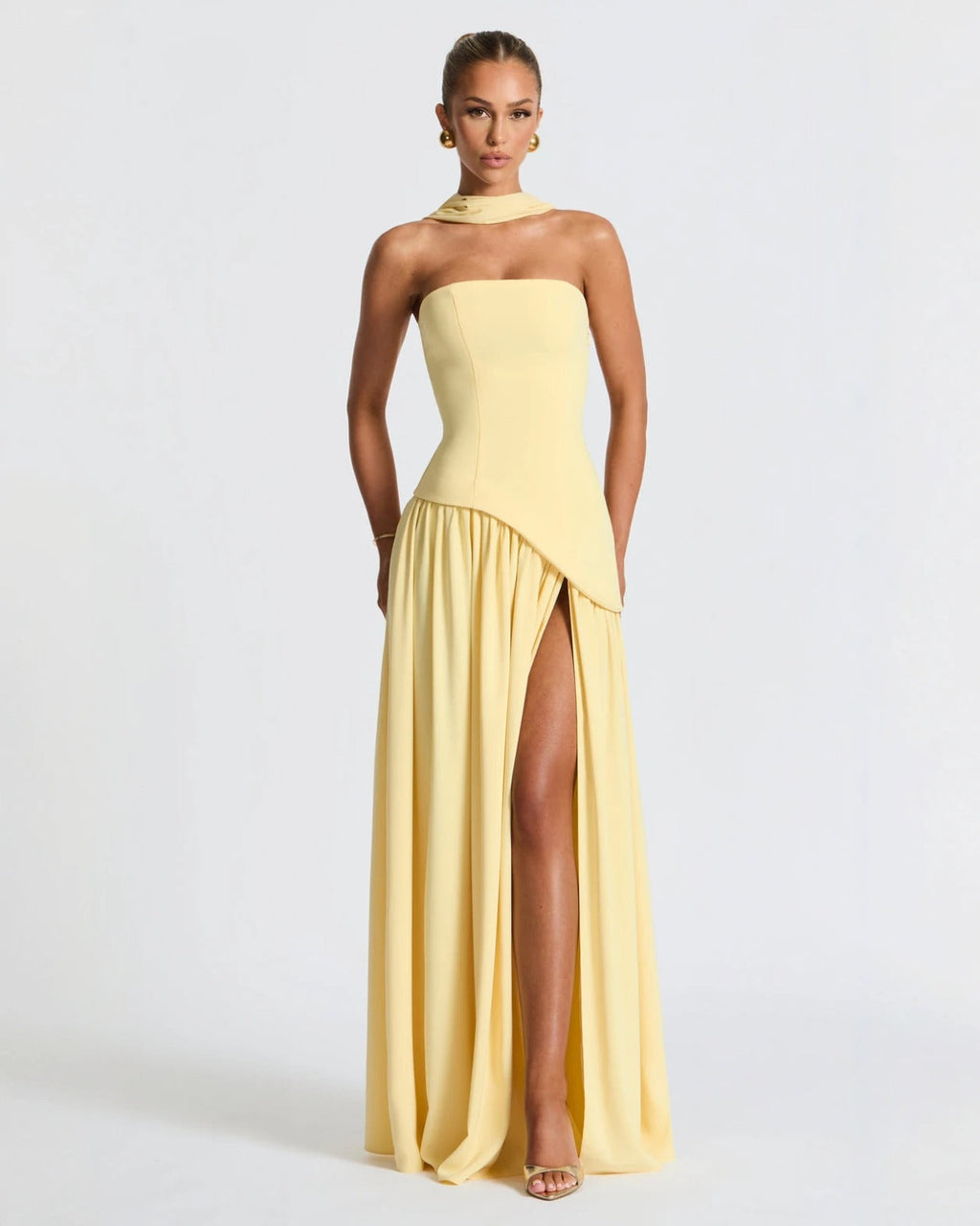 Muse™ | Chic Slit Maxi Dress