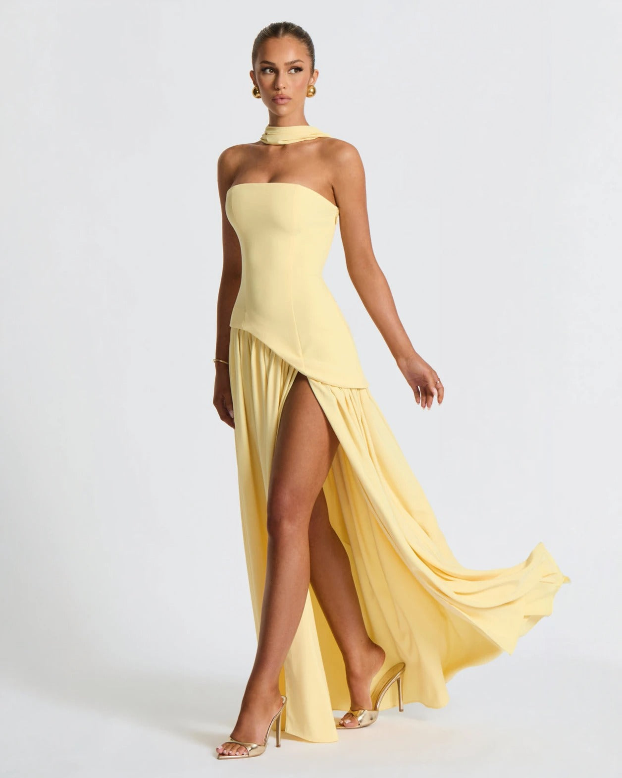 Muse™ | Chic Slit Maxi Dress